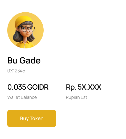 GOIDR: Wallet Profile