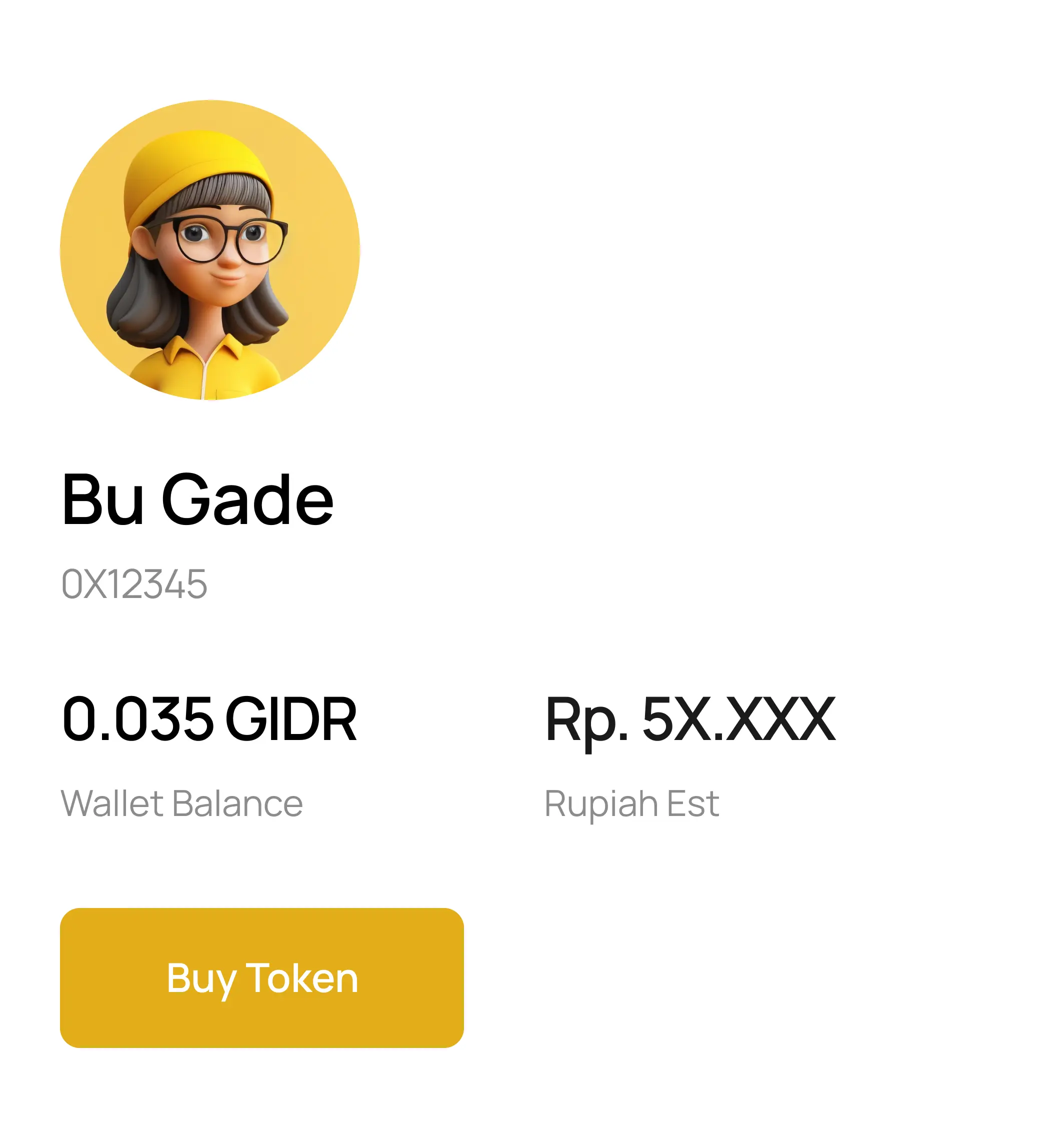 GIDR: Wallet Profile